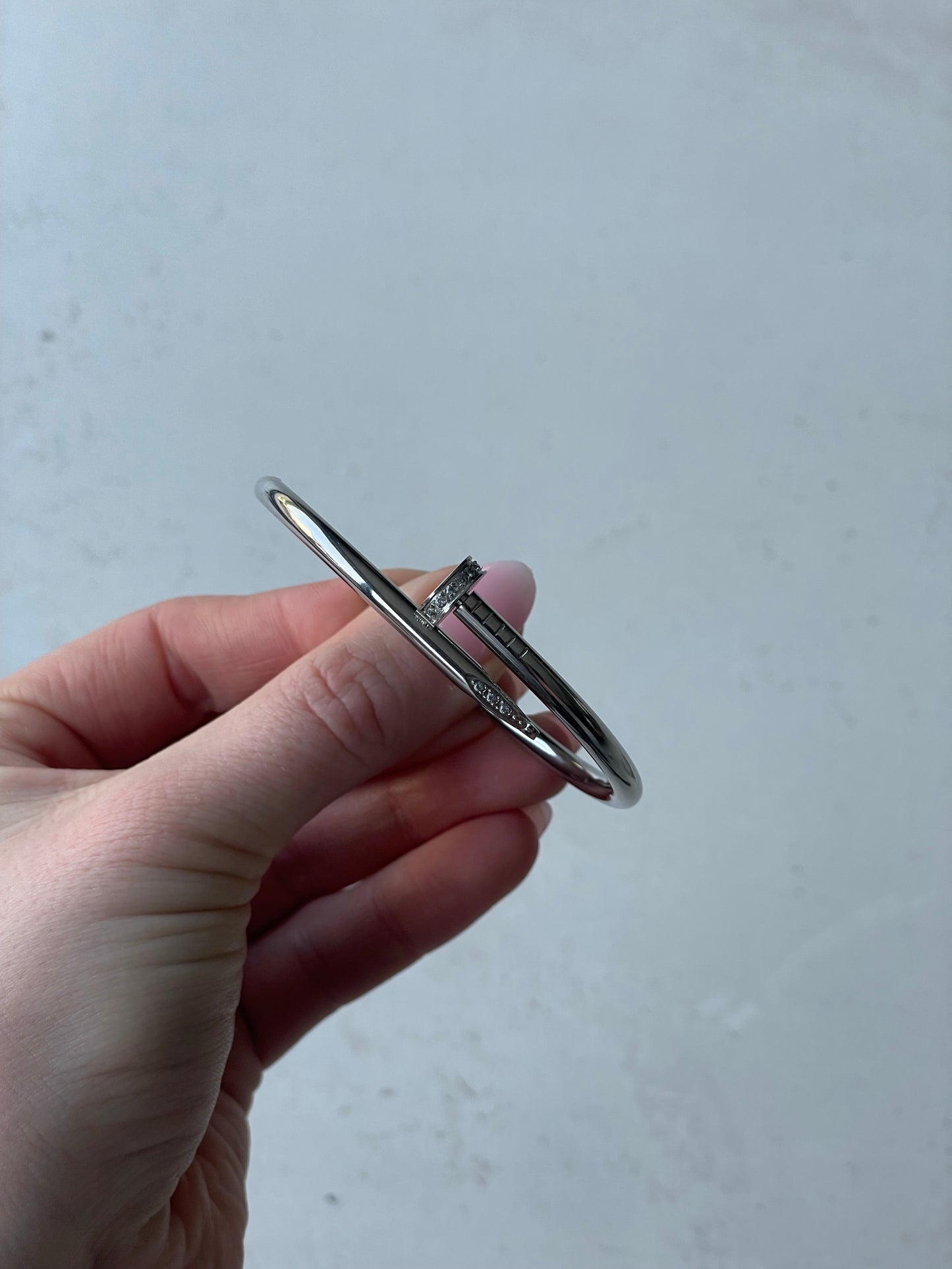 SILVER CLAW BANGLE