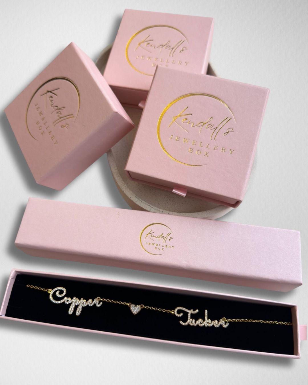 MULTIPLE NAME DIAMOND NECKLACE