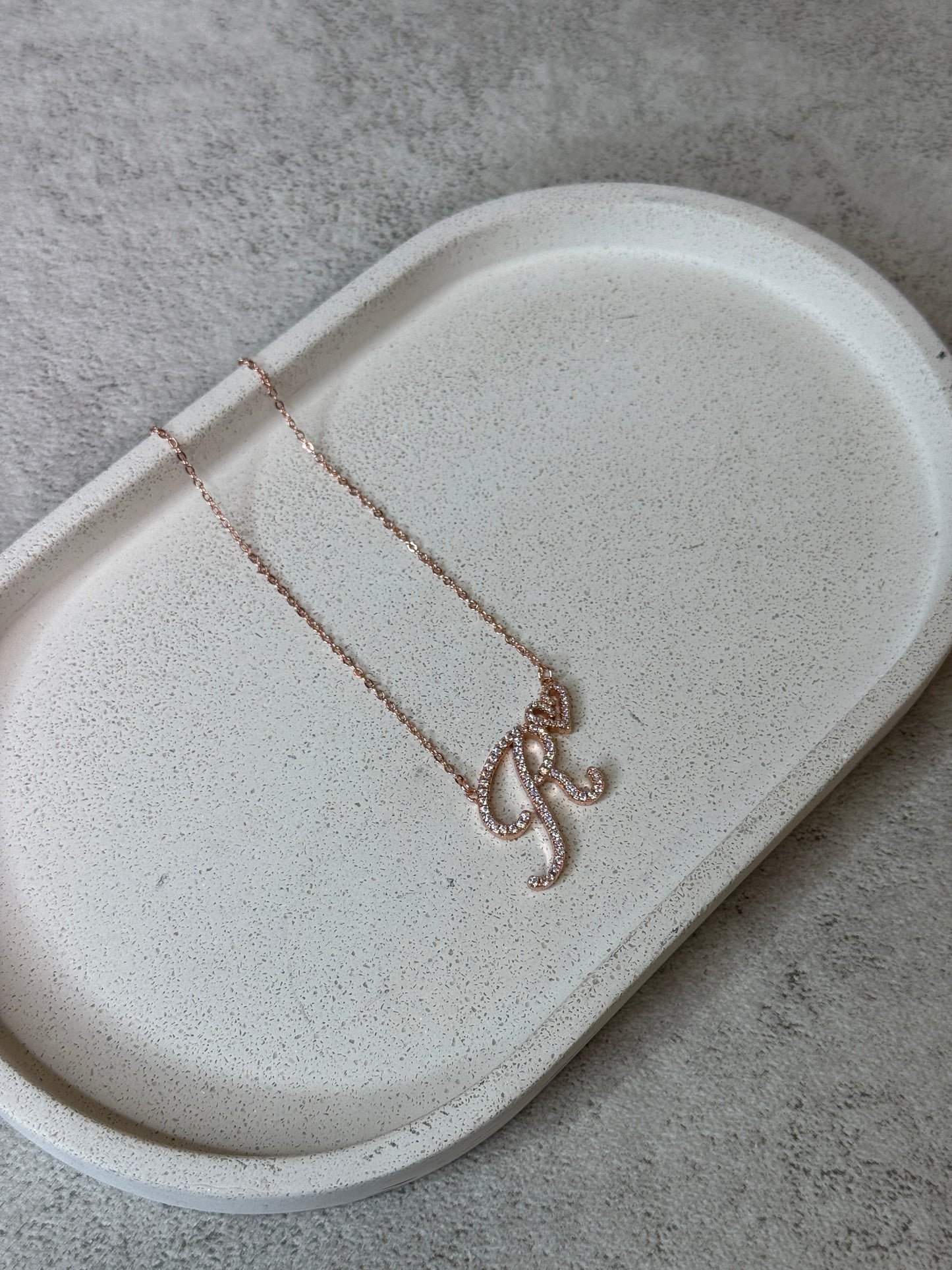 IN STOCK - INITIAL NECKLACE