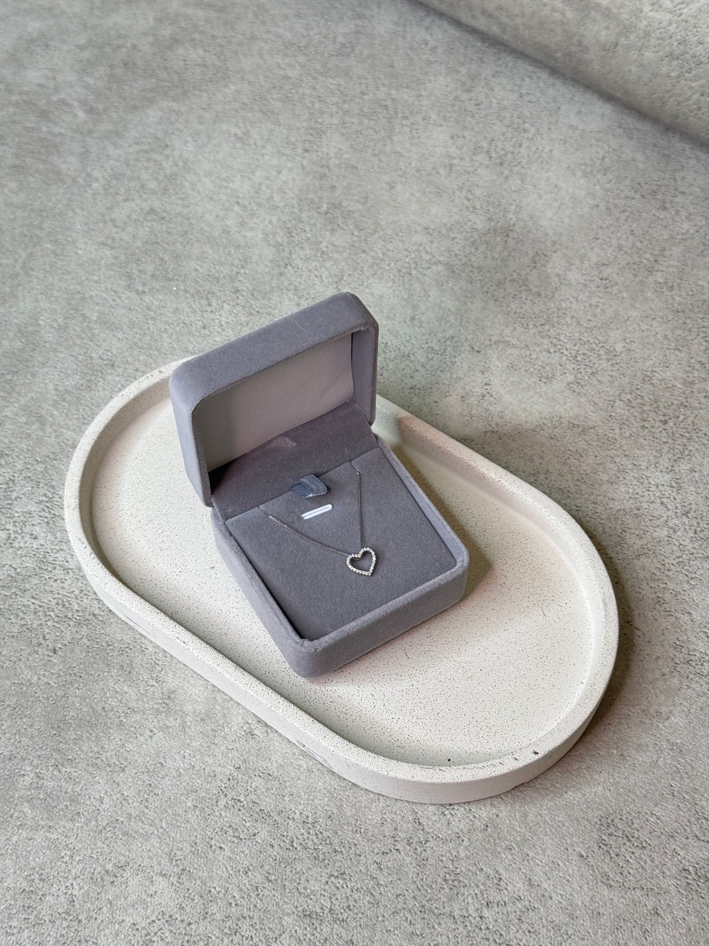 IN STOCK - LAB GROWN GIA DIAMOND HEART.