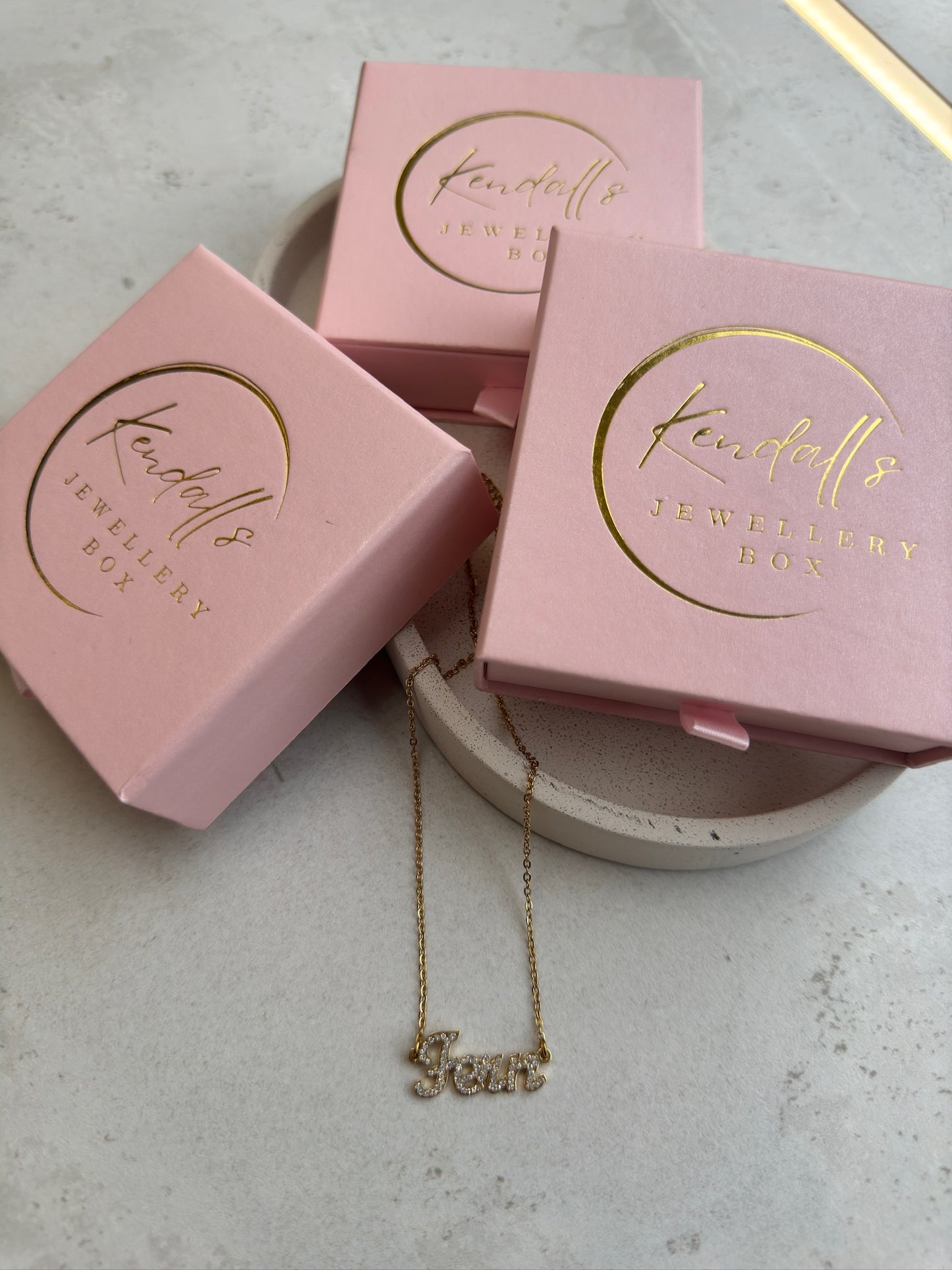 NAME DIAMOND NECKLACE