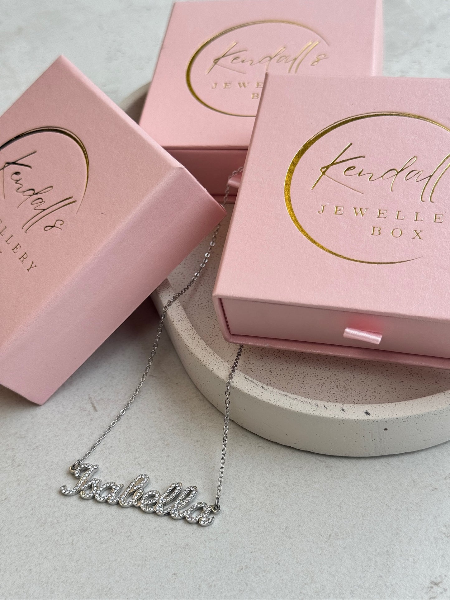 NAME DIAMOND NECKLACE
