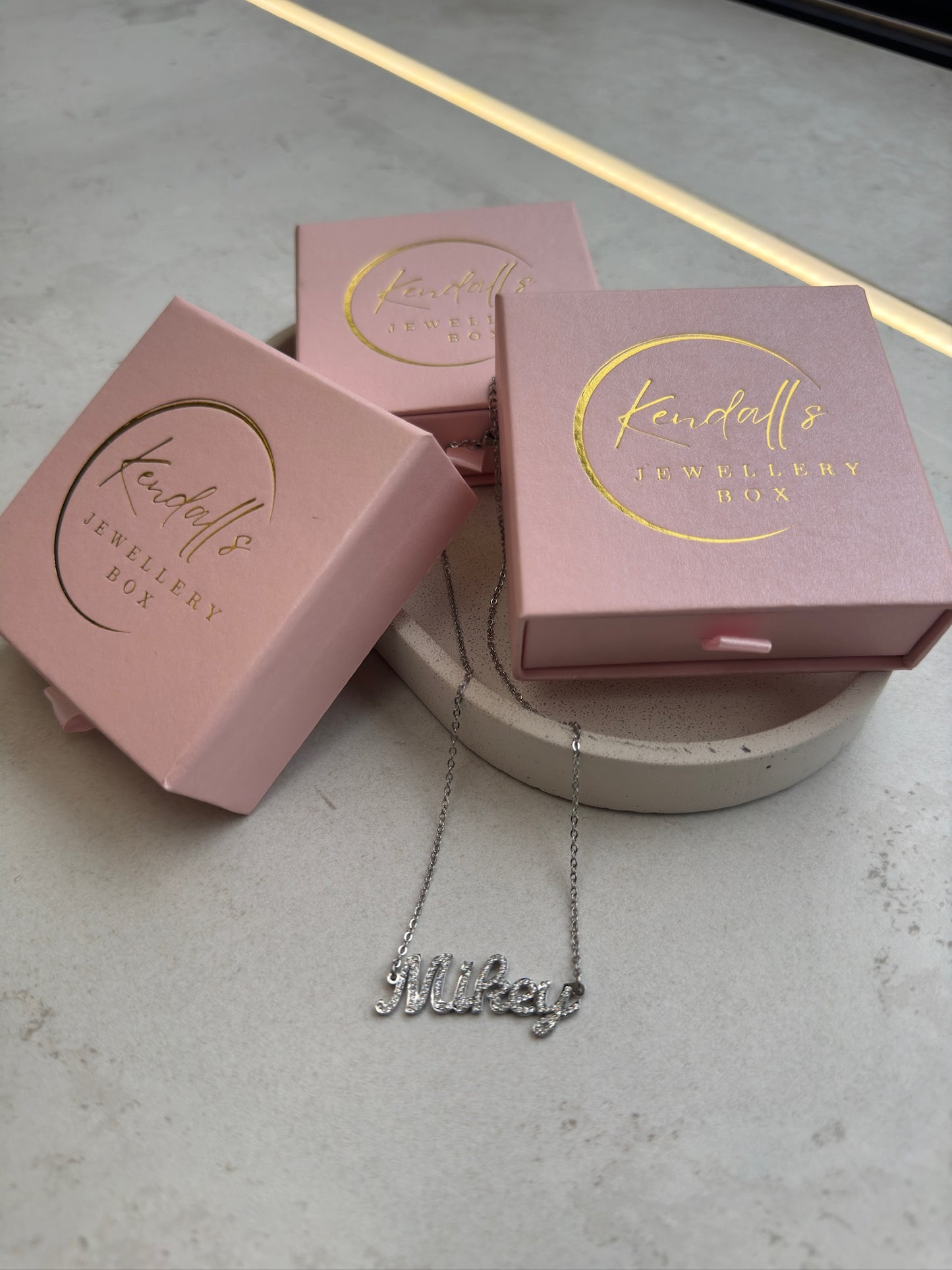 NAME DIAMOND NECKLACE