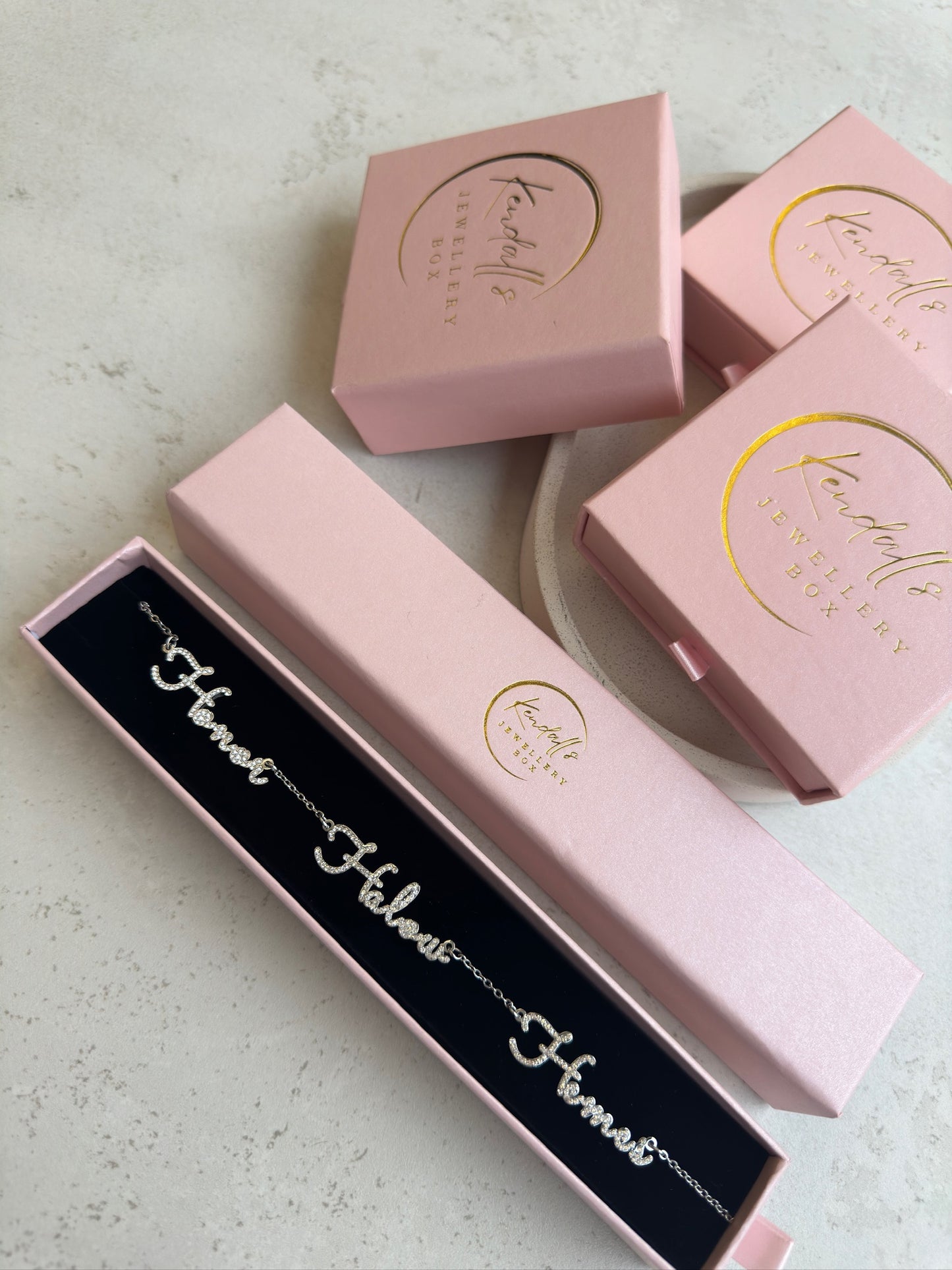 MULTIPLE NAME DIAMOND NECKLACE