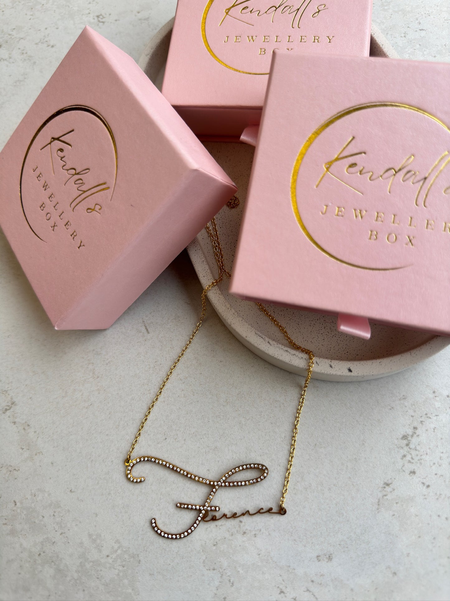 FANCY FULL NAME NECKLACE