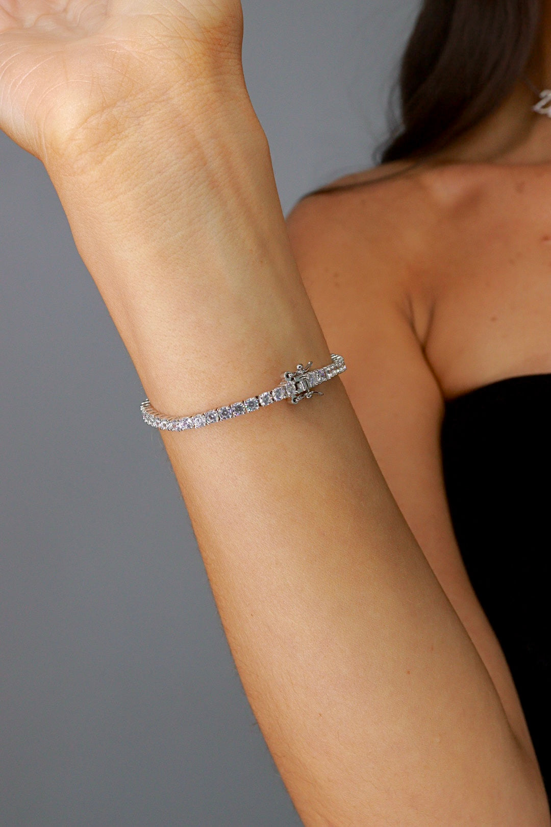 Luxury Tennis Bracelet - 925 Sterling Silver