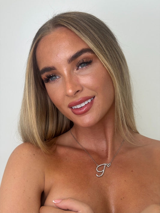 INITIAL DIAMOND NECKLACE