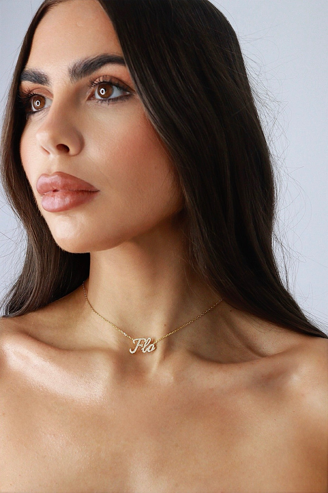 Lab Grown Diamond Personalised Name Necklace