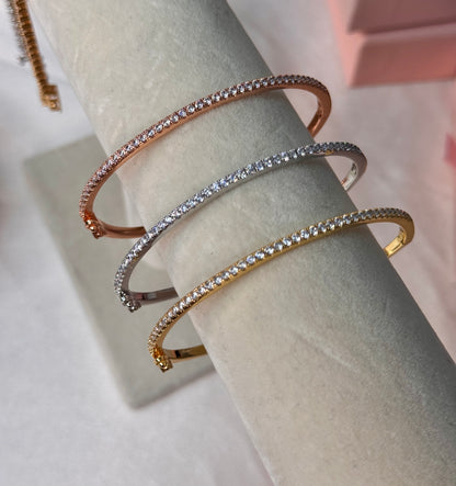 Trio Ultra Thin Bangle Stack.