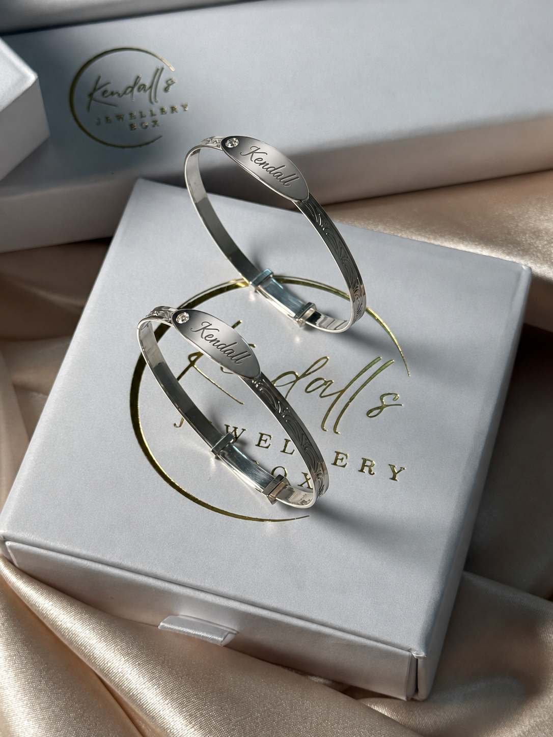Engraved Children’s + Baby Bangle