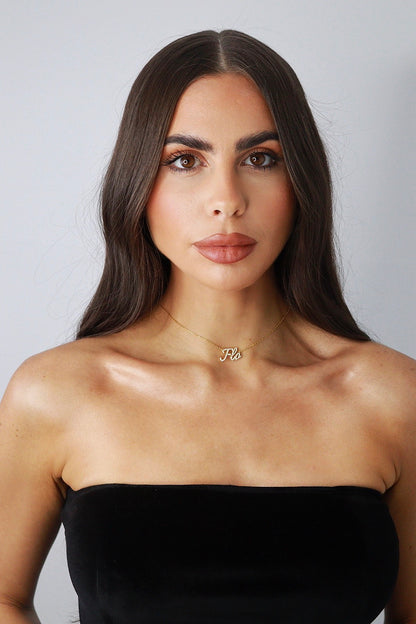 Lab Grown Diamond Personalised Name Necklace