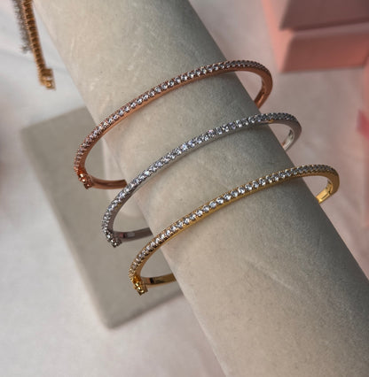 Trio Ultra Thin Bangle Stack.