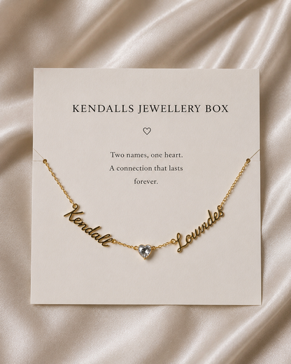 Multiple Name Personalised Necklace - Sterling | New Design
