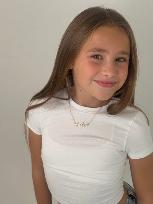 CHILDREN'S FULL NAME NECKLACE