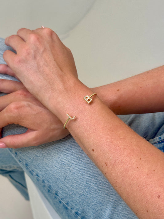 INITIAL BANGLE