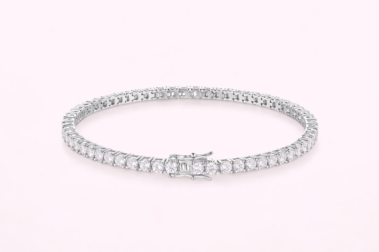 Tennis Bracelet - 925 Sterling Silver