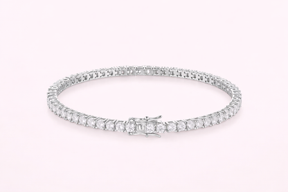 Tennis Bracelet - 925 Sterling Silver