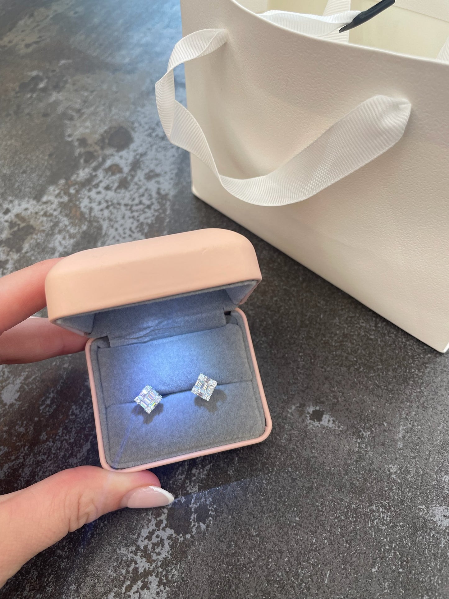 LAB GROWN DIAMOND EARRINGS