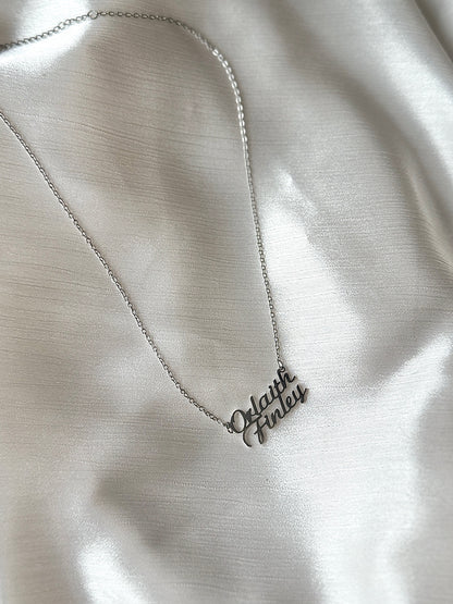 NAME HORIZONTAL NECKLACE