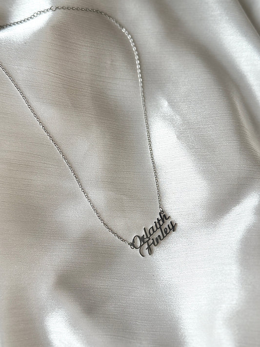 NAME HORIZONTAL NECKLACE