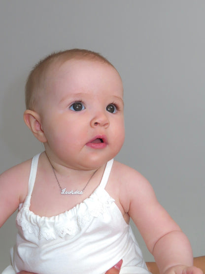 Baby’s Personalised Necklace (Mini Me) Ages 8M - 4YRS