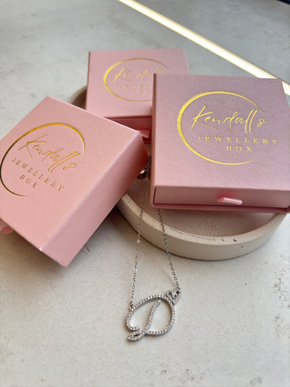 INITIAL DIAMOND NECKLACE