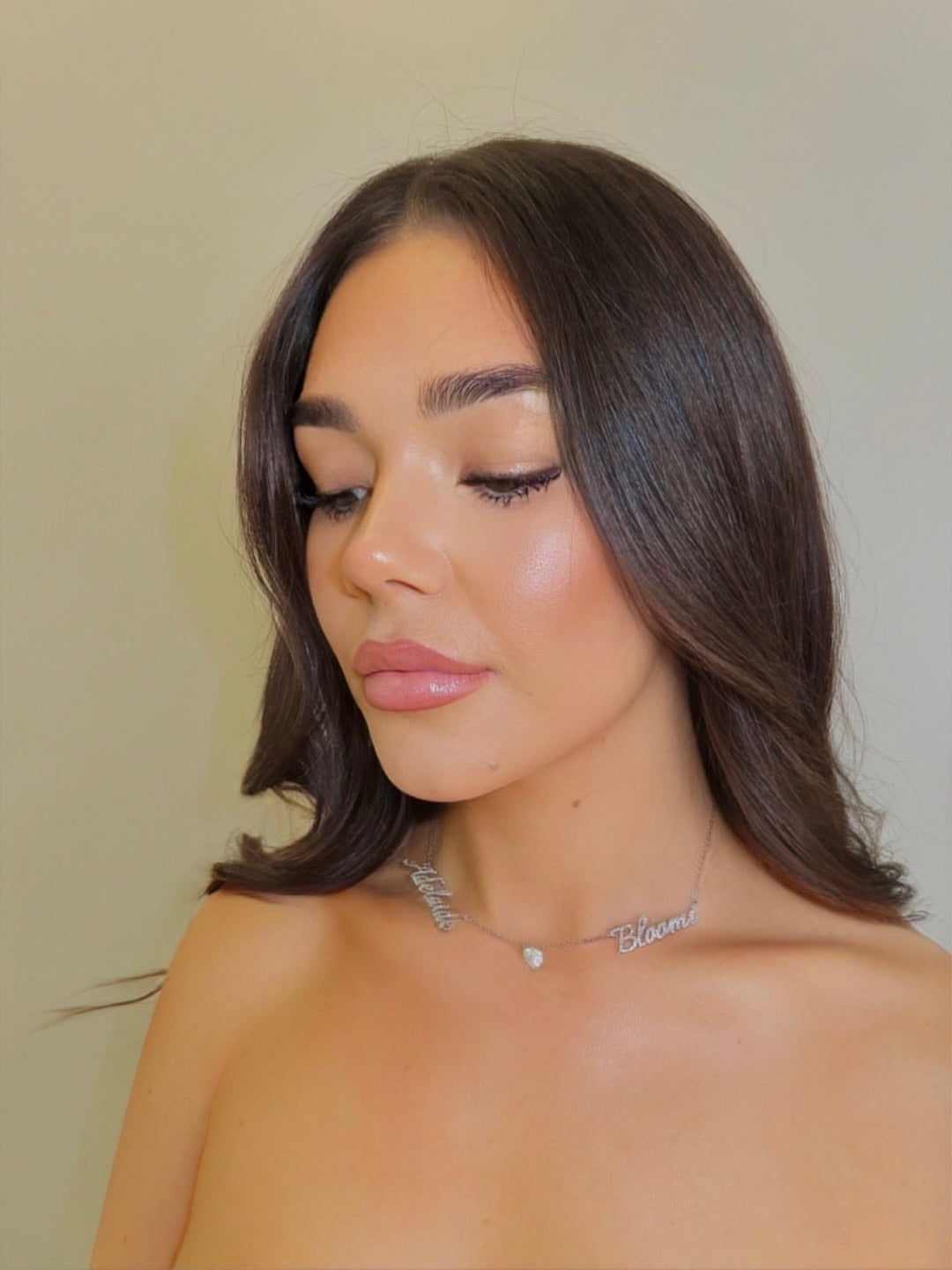 Lab Diamond Necklace With 2CT Diamond