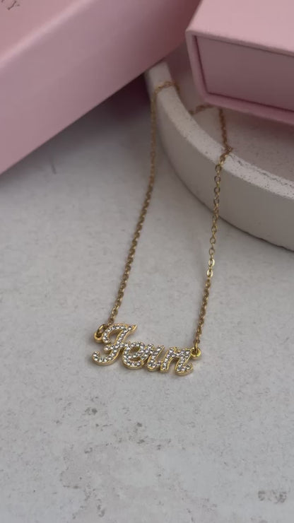 FULL NAME DIAMOND NECKLACE